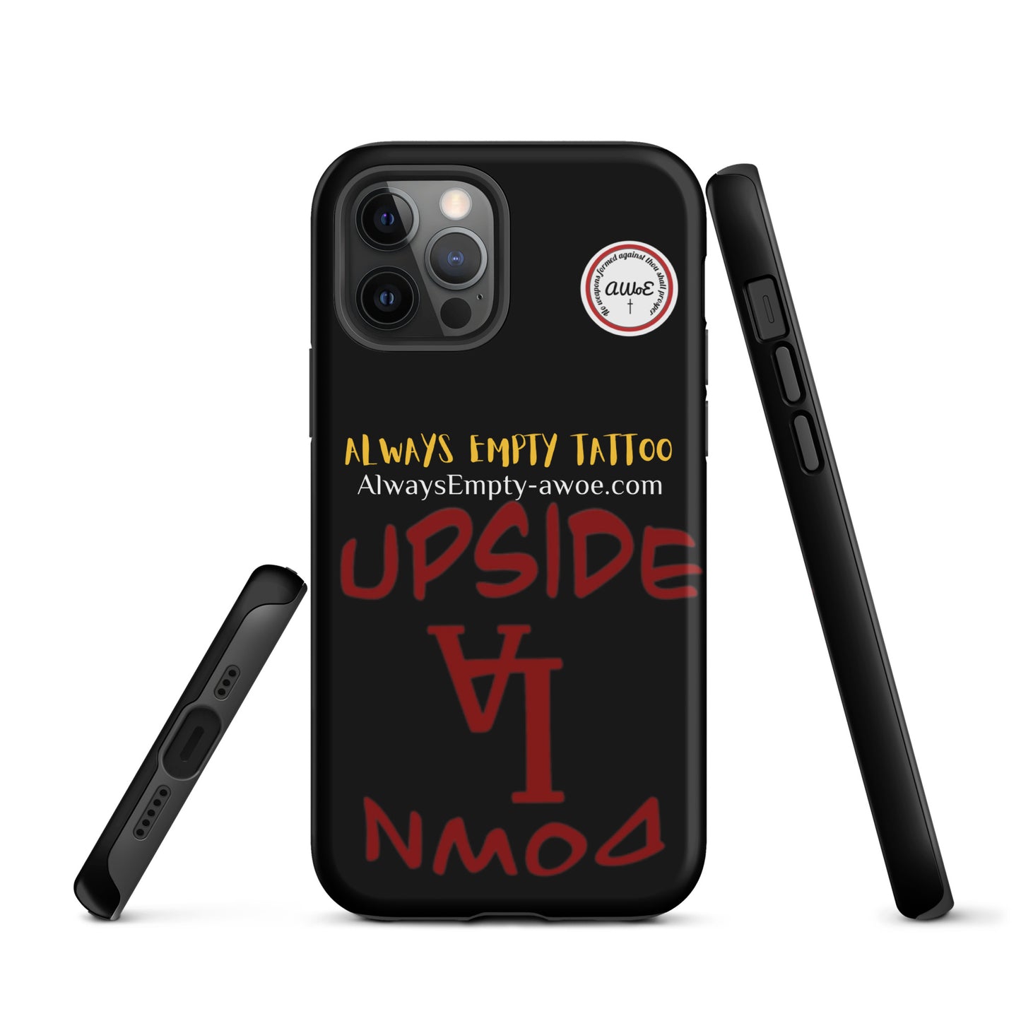 Upside down LA phone case