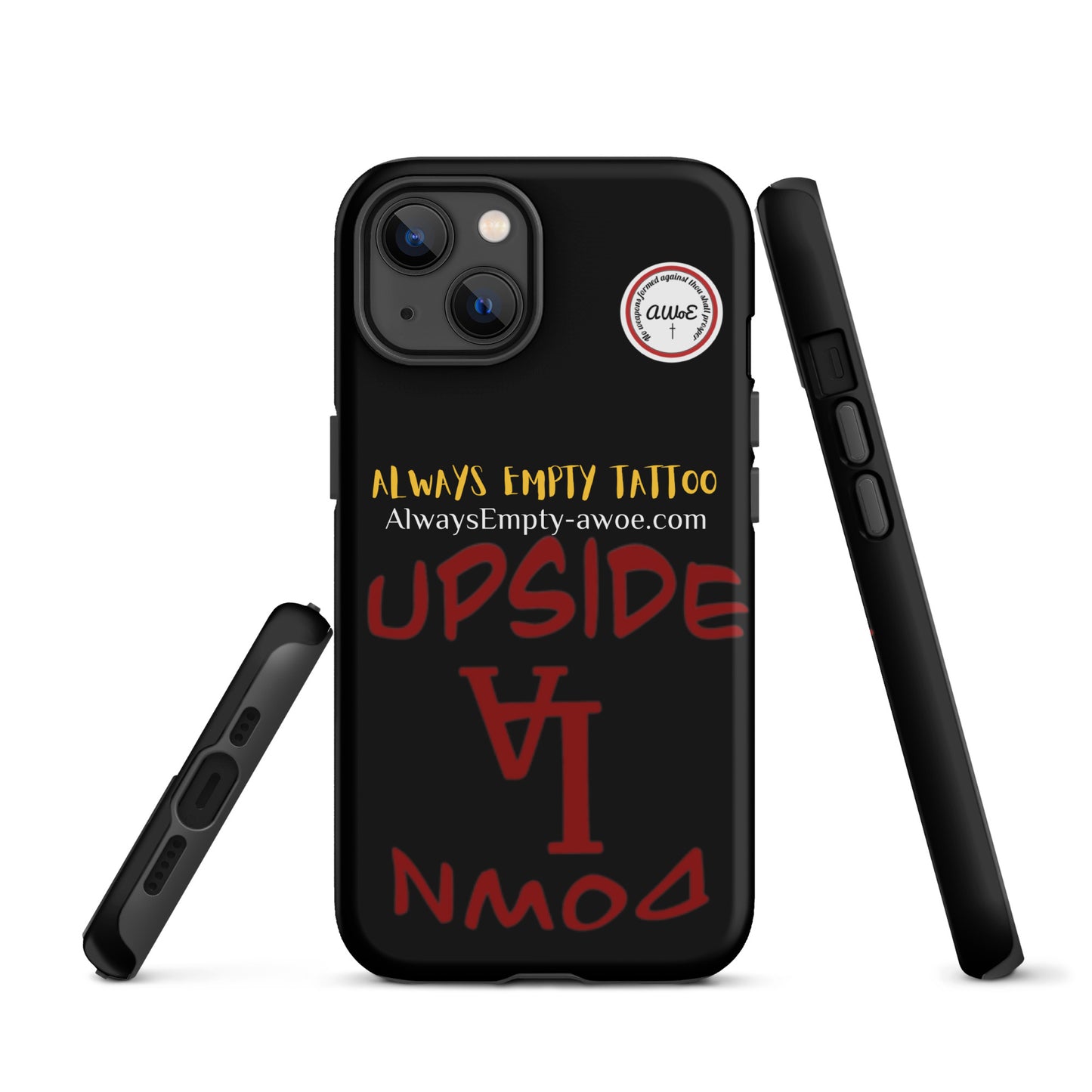 Upside down LA phone case