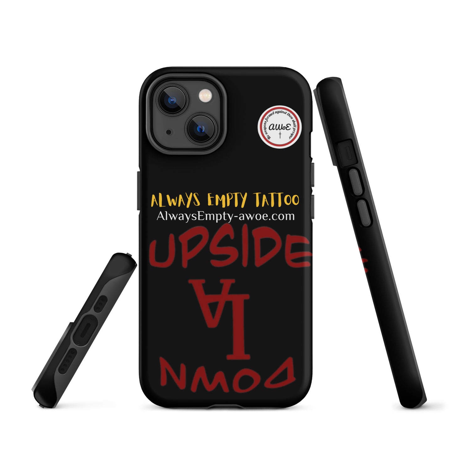 Upside down LA phone case